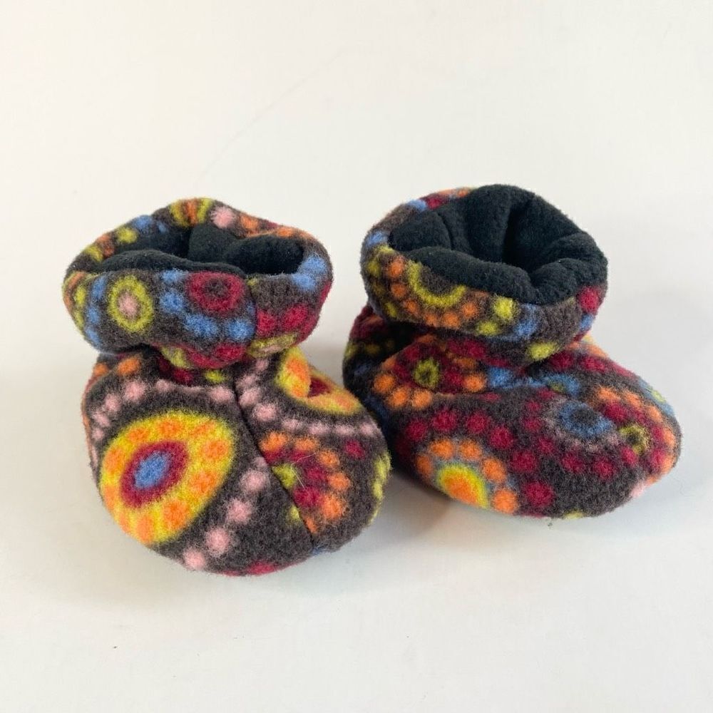 Acorn Slippers Booties Fleece Infant Baby 0-6 months Boys Girls Unisex